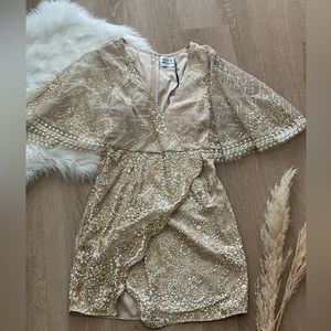 Champagne cocktail dress - Hello Molly Evening Sun dress